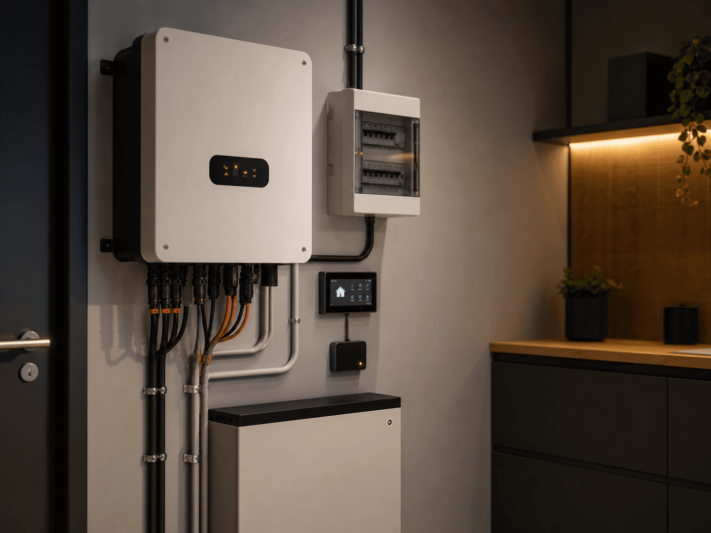 Installatie voor slimme energie